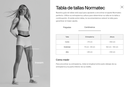 Equipo de Presoterapia Inalámbrica NORMATEC PREMIER Guía de tallas